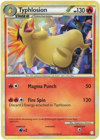 Typhlosion (Cracked Ice Holo) [League & Championship Cards] | Chromatic Games