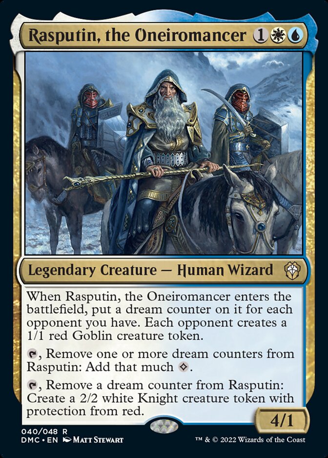 Rasputin, the Oneiromancer [Dominaria United Commander] | Chromatic Games