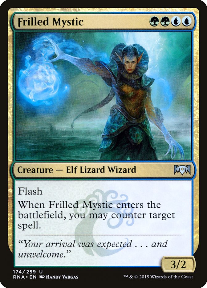 Frilled Mystic [Ravnica Allegiance] | Chromatic Games