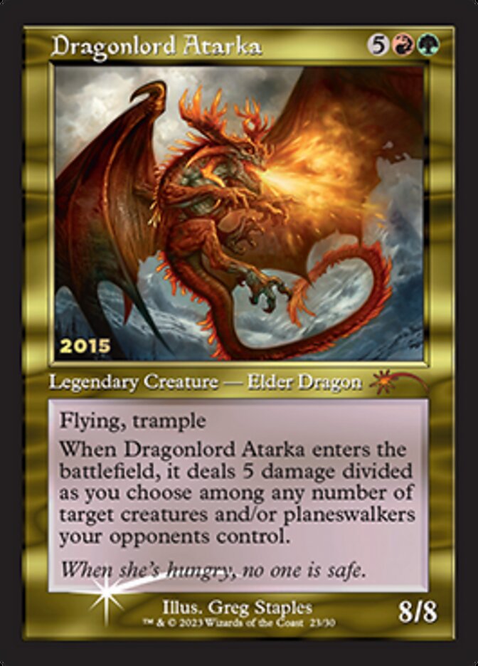 Dragonlord Atarka [30th Anniversary Promos] | Chromatic Games