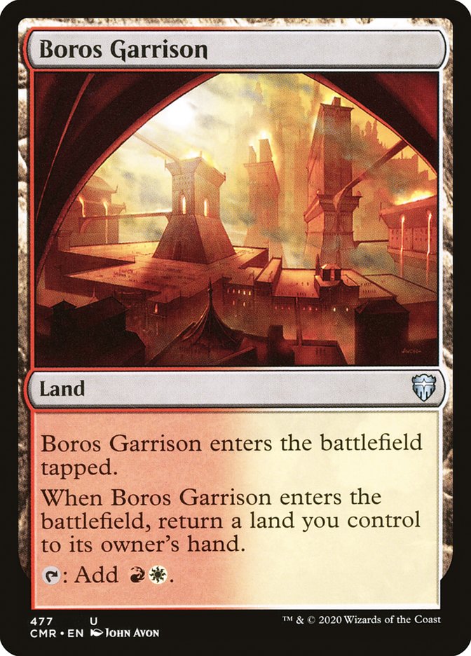 Boros Garrison [Commander Legends] | Chromatic Games