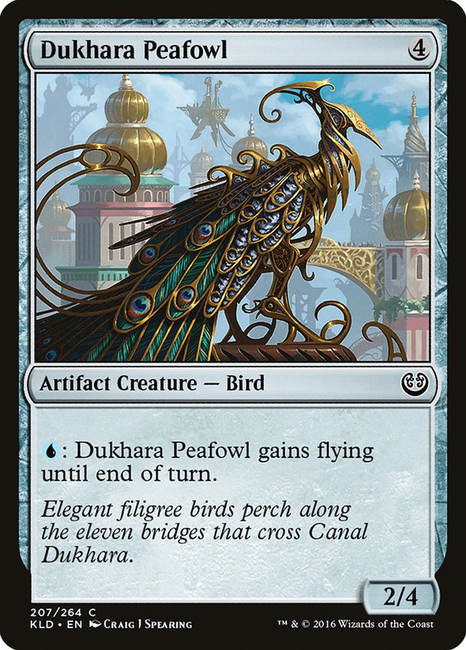 Dukhara Peafowl [Kaladesh] | Chromatic Games