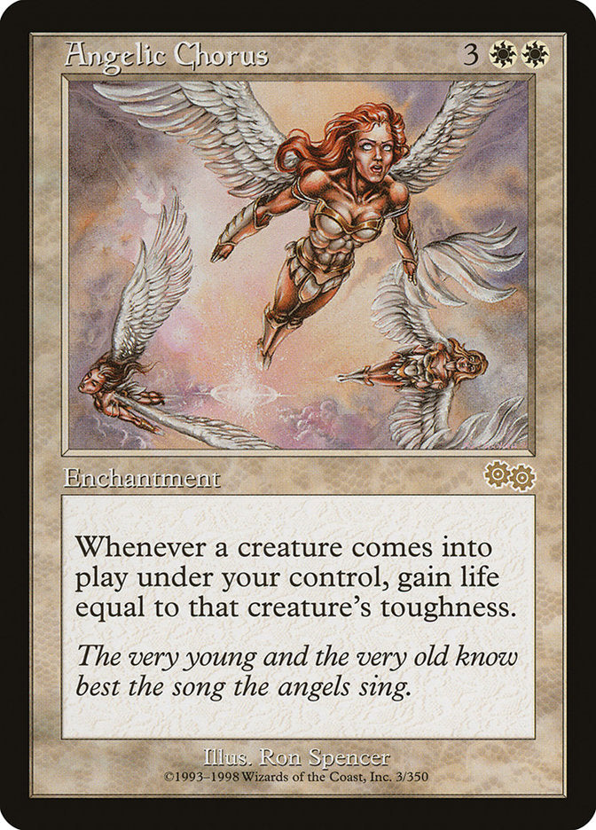 Angelic Chorus [Urza's Saga] | Chromatic Games