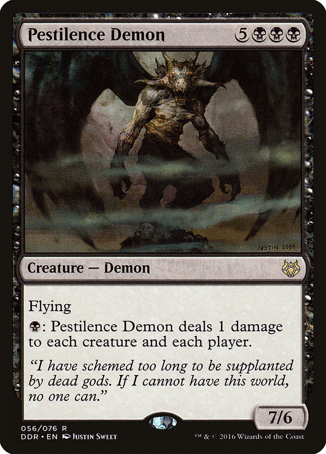 Pestilence Demon [Duel Decks: Nissa vs. Ob Nixilis] | Chromatic Games