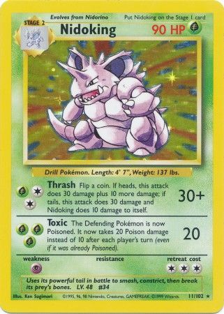 Nidoking [Base Set] | Chromatic Games