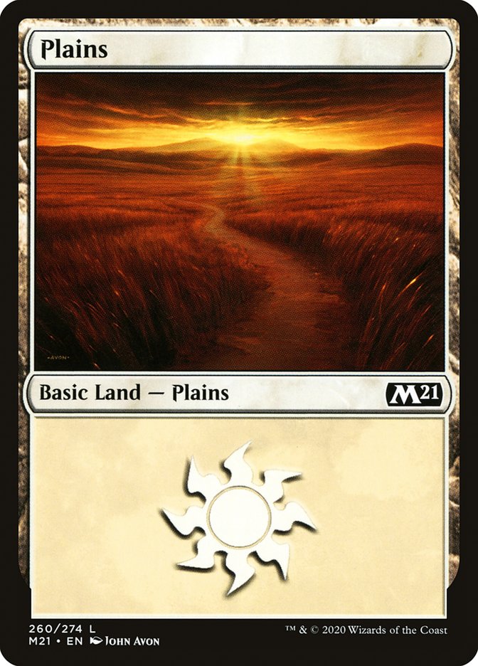 Plains (260) [Core Set 2021] | Chromatic Games