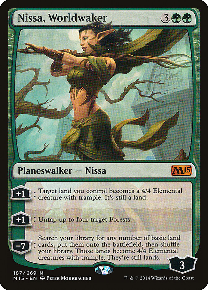 Nissa, Worldwaker [Magic 2015] | Chromatic Games