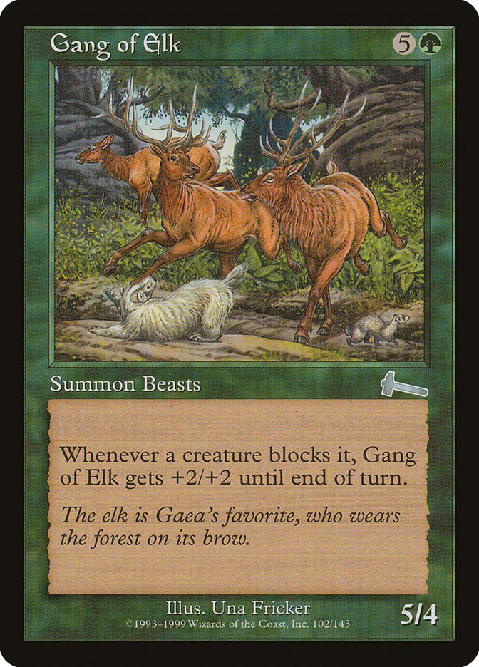 Gang of Elk [Urza's Legacy] | Chromatic Games