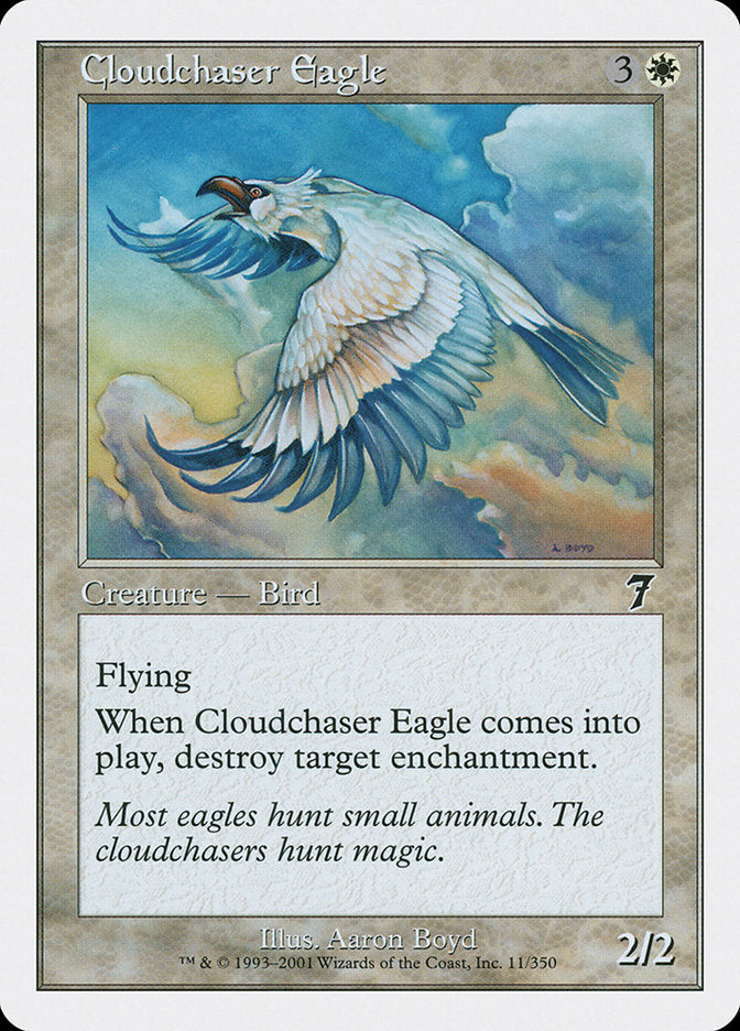 Cloudchaser Eagle [Seventh Edition] | Chromatic Games