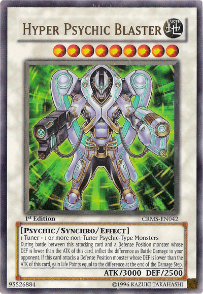 Hyper Psychic Blaster [CRMS-EN042] Ultra Rare | Chromatic Games