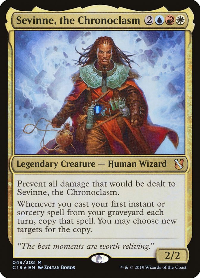 Sevinne, the Chronoclasm [Commander 2019] | Chromatic Games