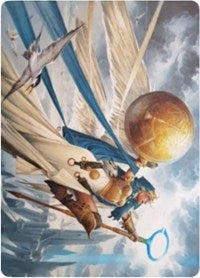Linvala, Shield of Sea Gate Art Card [Zendikar Rising Art Series] | Chromatic Games