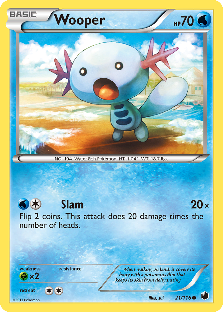 Wooper [Plasma Freeze] | Chromatic Games