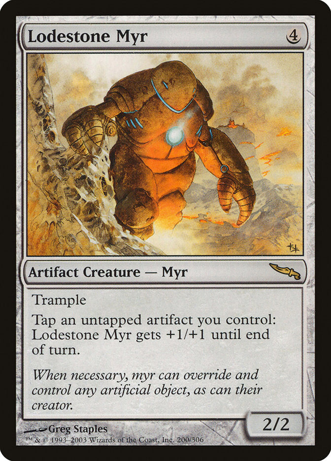 Lodestone Myr [Mirrodin] | Chromatic Games