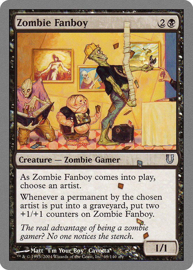 Zombie Fanboy [Unhinged] | Chromatic Games