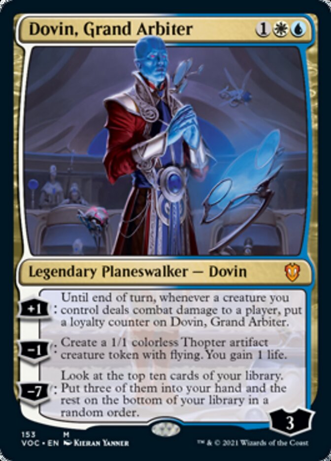 Dovin, Grand Arbiter [Innistrad: Crimson Vow Commander] | Chromatic Games