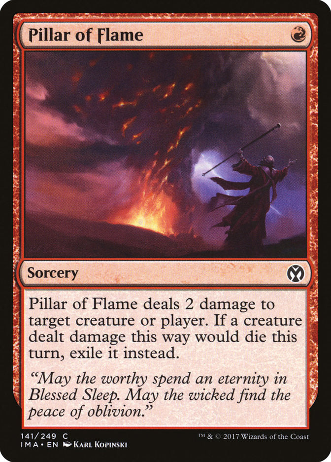 Pillar of Flame [Iconic Masters] | Chromatic Games