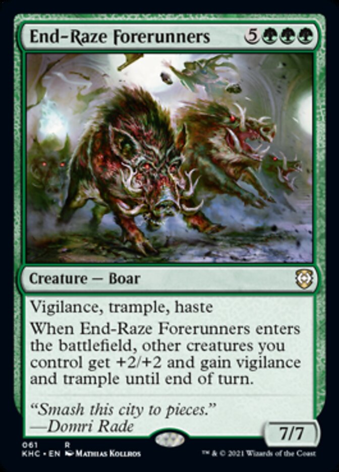 End-Raze Forerunners [Kaldheim Commander] | Chromatic Games