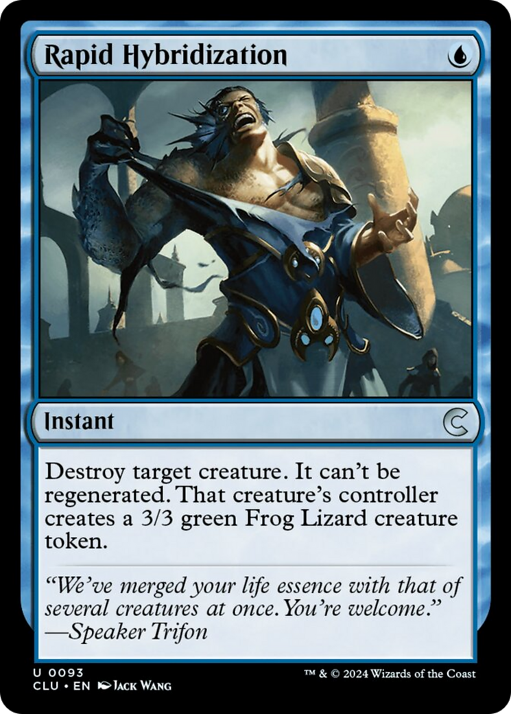 Rapid Hybridization [Ravnica: Clue Edition] | Chromatic Games
