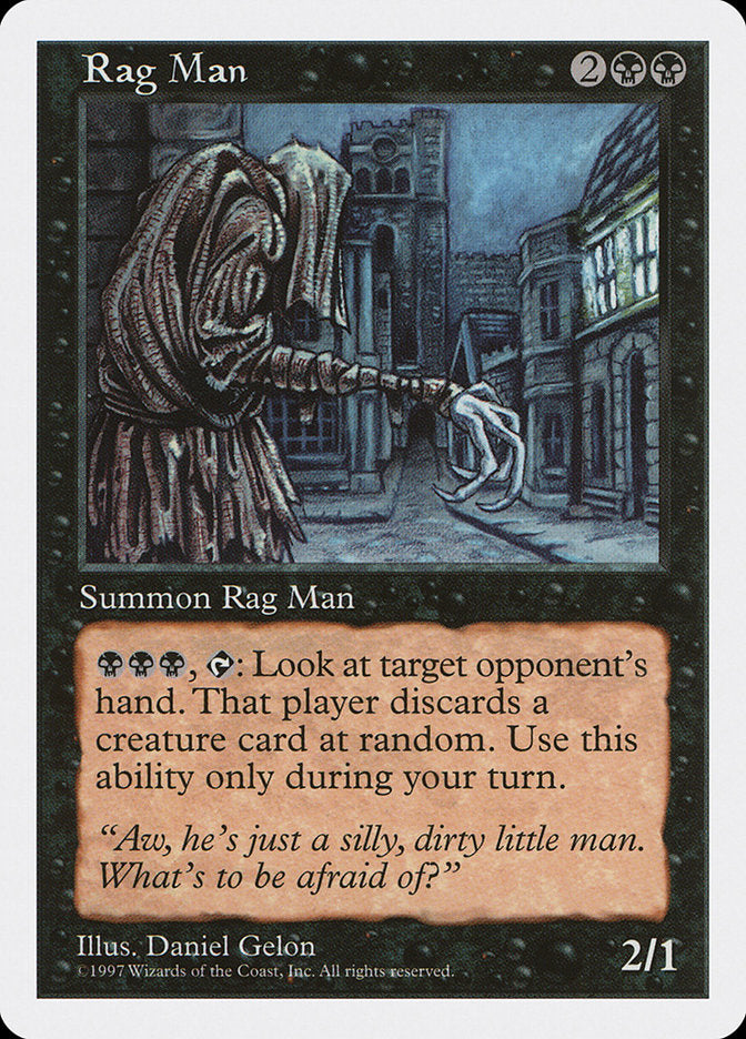 Rag Man [Fifth Edition] | Chromatic Games