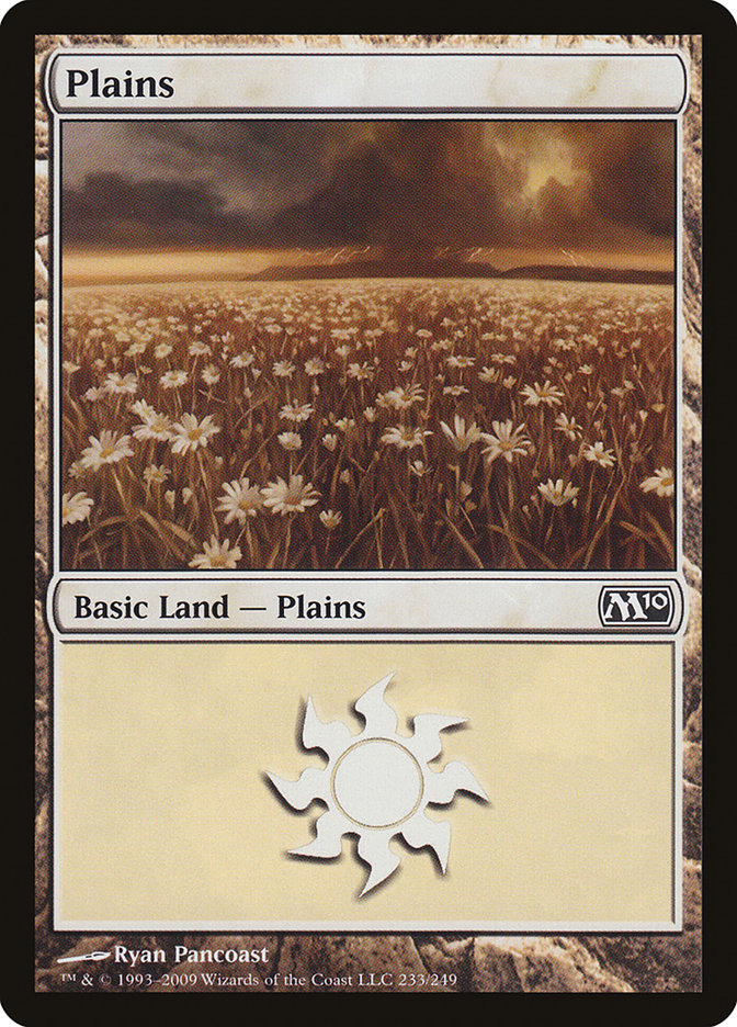 Plains (233) [Magic 2010] | Chromatic Games