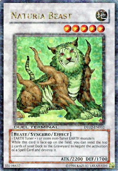 Naturia Beast [DT02-EN032] Ultra Rare | Chromatic Games