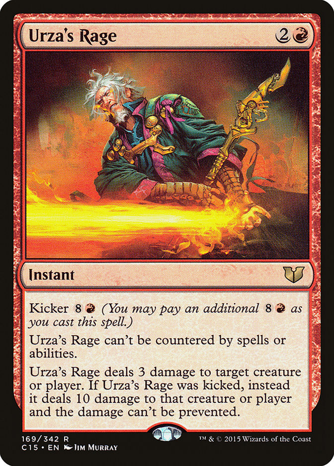 Urza's Rage [Commander 2015] | Chromatic Games