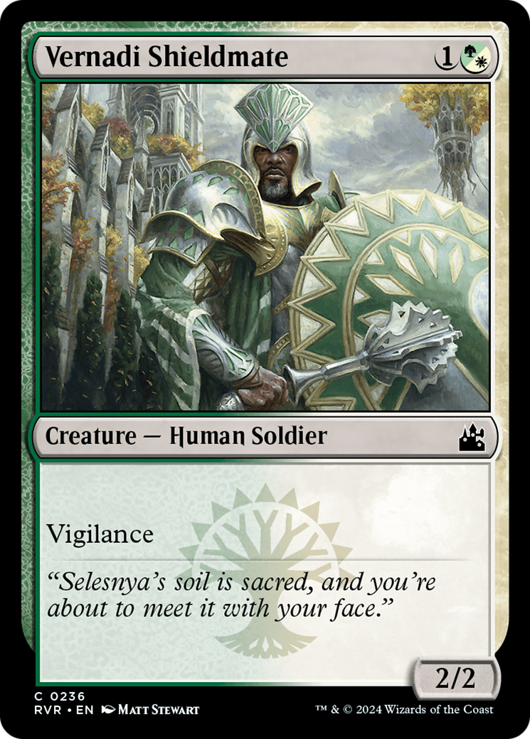 Vernadi Shieldmate [Ravnica Remastered] | Chromatic Games