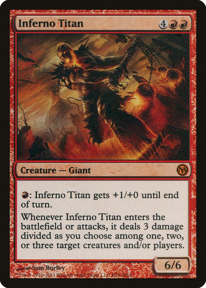 Inferno Titan (Duels of the Planeswalkers Promos) [Duels of the Planeswalkers Promos 2011] | Chromatic Games