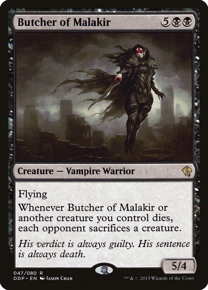 Butcher of Malakir [Duel Decks: Zendikar vs. Eldrazi] | Chromatic Games