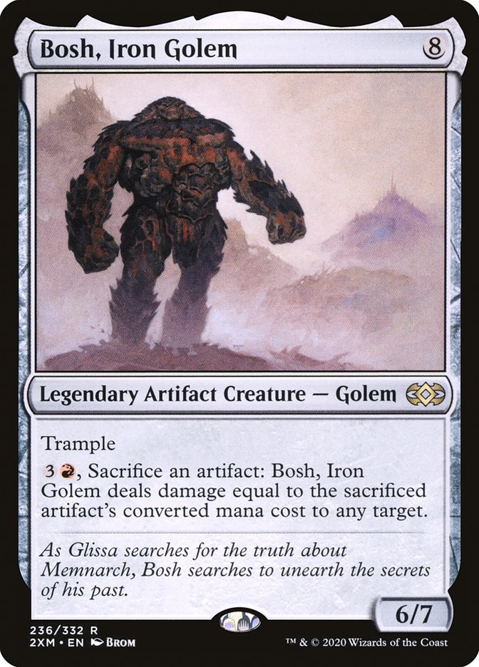 Bosh, Iron Golem [Double Masters] | Chromatic Games