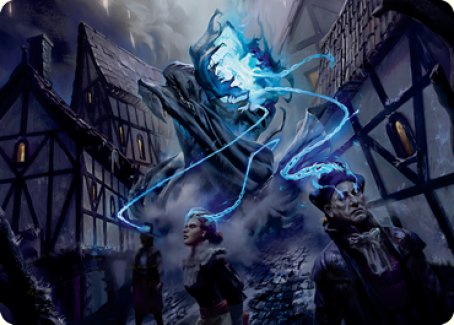 Dreamshackle Geist Art Card [Innistrad: Crimson Vow Art Series] | Chromatic Games