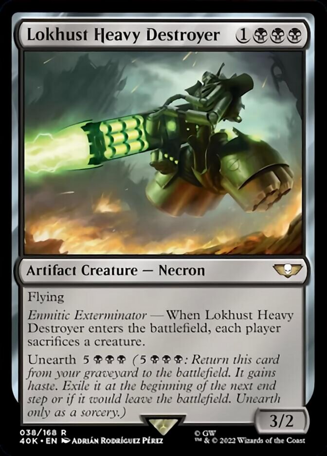 Lokhust Heavy Destroyer (Surge Foil) [Warhammer 40,000] | Chromatic Games