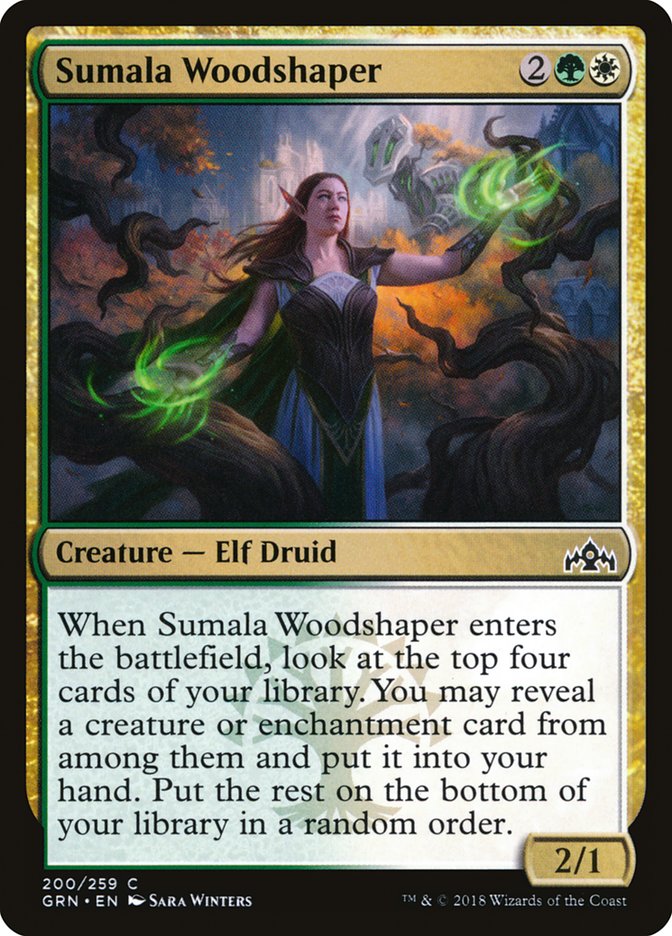 Sumala Woodshaper [Guilds of Ravnica] | Chromatic Games