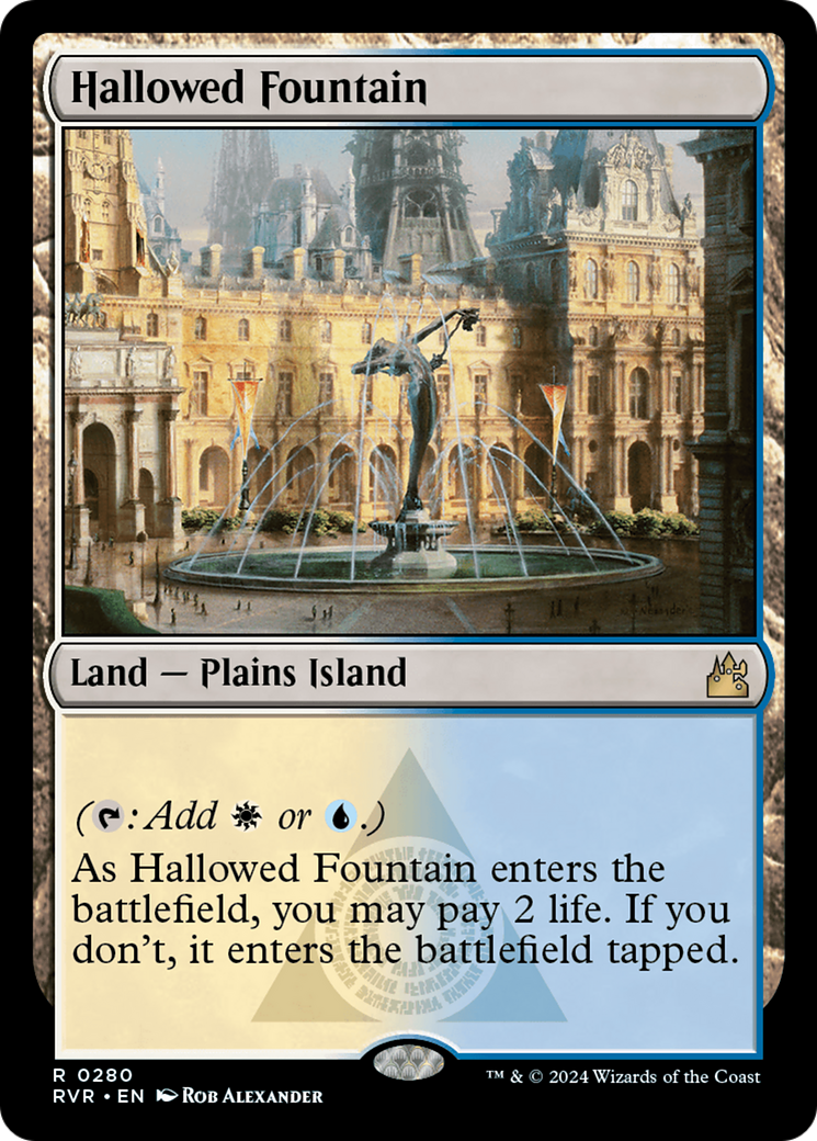 Hallowed Fountain [Ravnica Remastered] | Chromatic Games