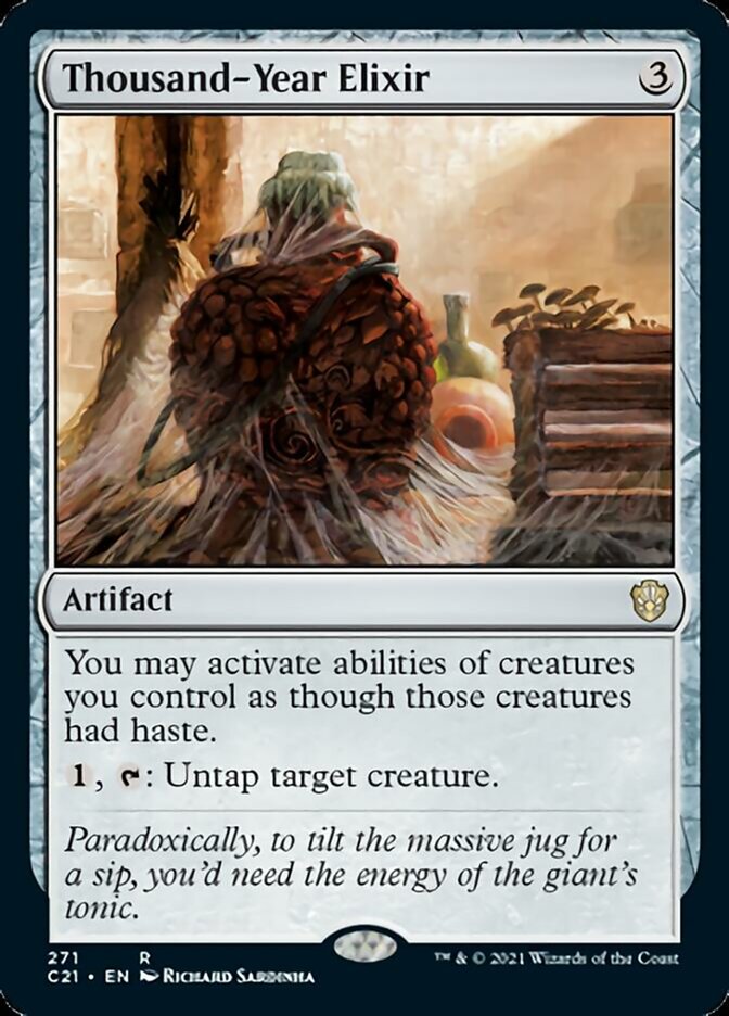 Thousand-Year Elixir [Commander 2021] | Chromatic Games