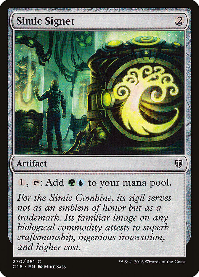 Simic Signet [Commander 2016] | Chromatic Games