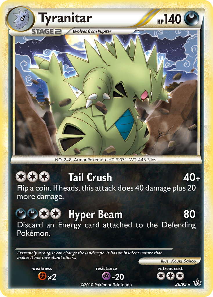 Tyranitar [HS—Unleashed] | Chromatic Games