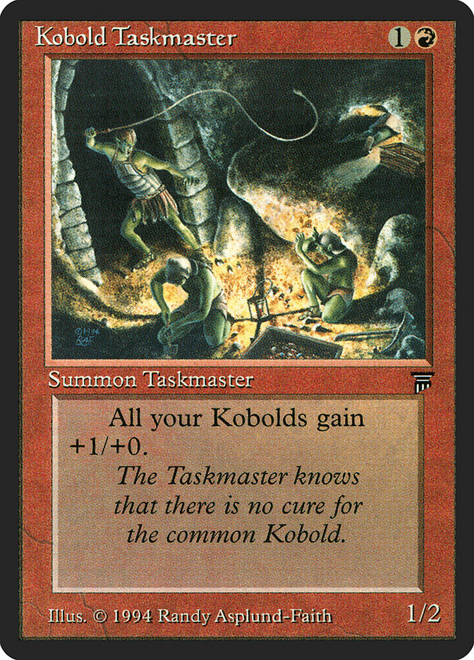 Kobold Taskmaster [Legends] | Chromatic Games