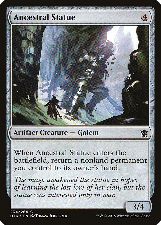 Ancestral Statue [Dragons of Tarkir] | Chromatic Games