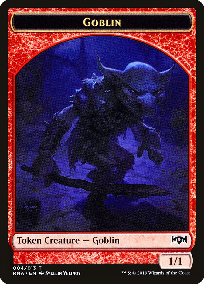 Goblin Token [Ravnica Allegiance Tokens] | Chromatic Games