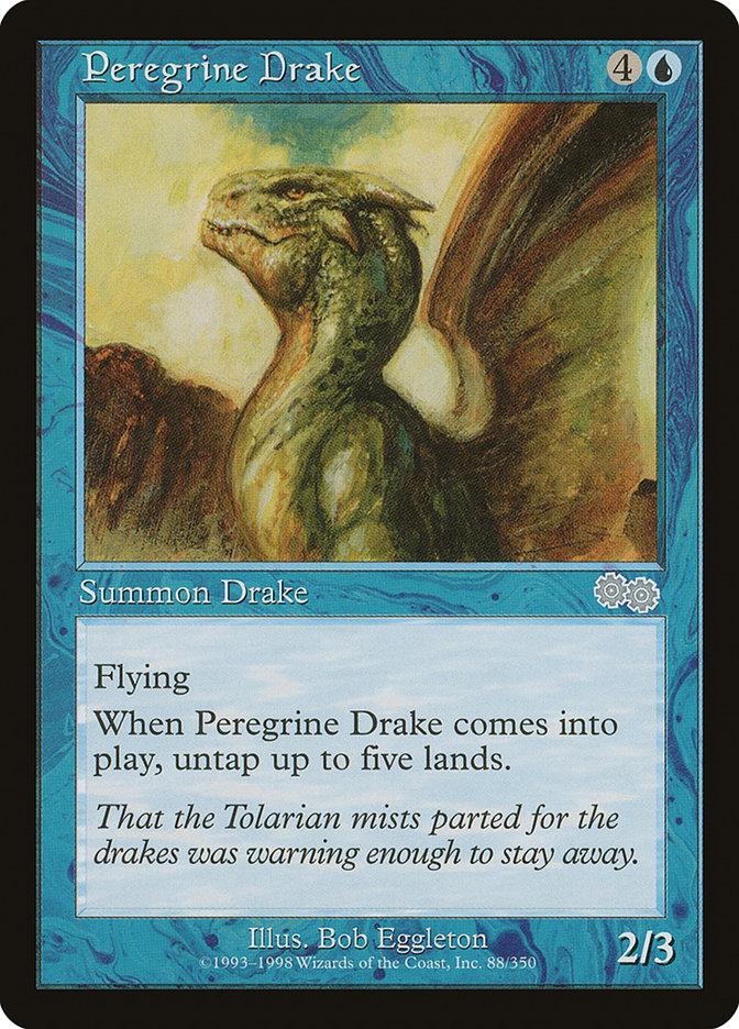 Peregrine Drake [Urza's Saga] | Chromatic Games