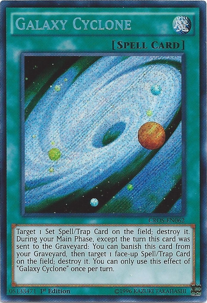 Galaxy Cyclone [CROS-EN062] Secret Rare | Chromatic Games