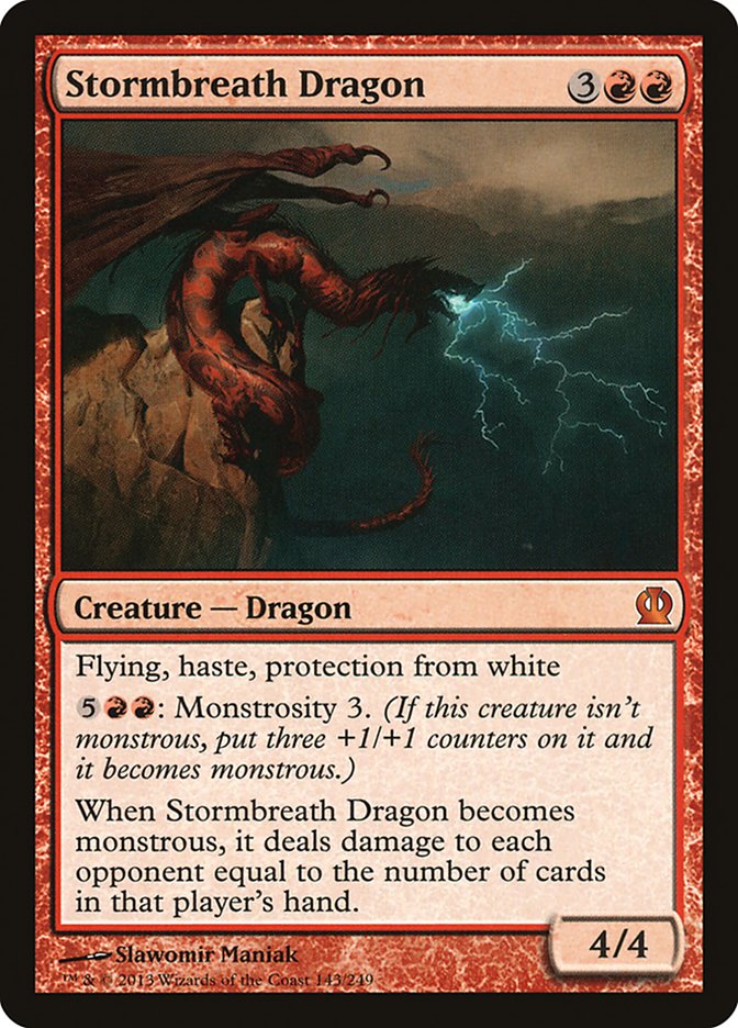 Stormbreath Dragon [Theros] | Chromatic Games