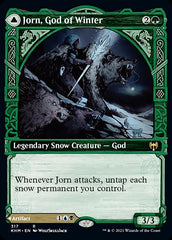 Jorn, God of Winter // Kaldring, the Rimestaff (Showcase) [Kaldheim] | Chromatic Games