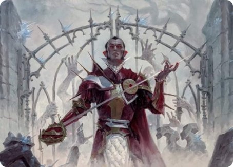 Cemetery Gatekeeper Art Card [Innistrad: Crimson Vow Art Series] | Chromatic Games