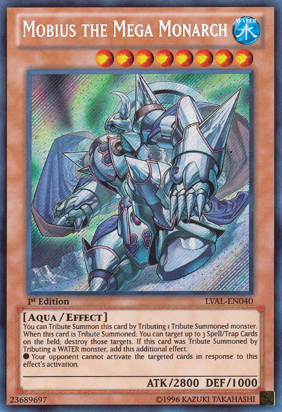 Mobius the Mega Monarch [LVAL-EN040] Secret Rare | Chromatic Games