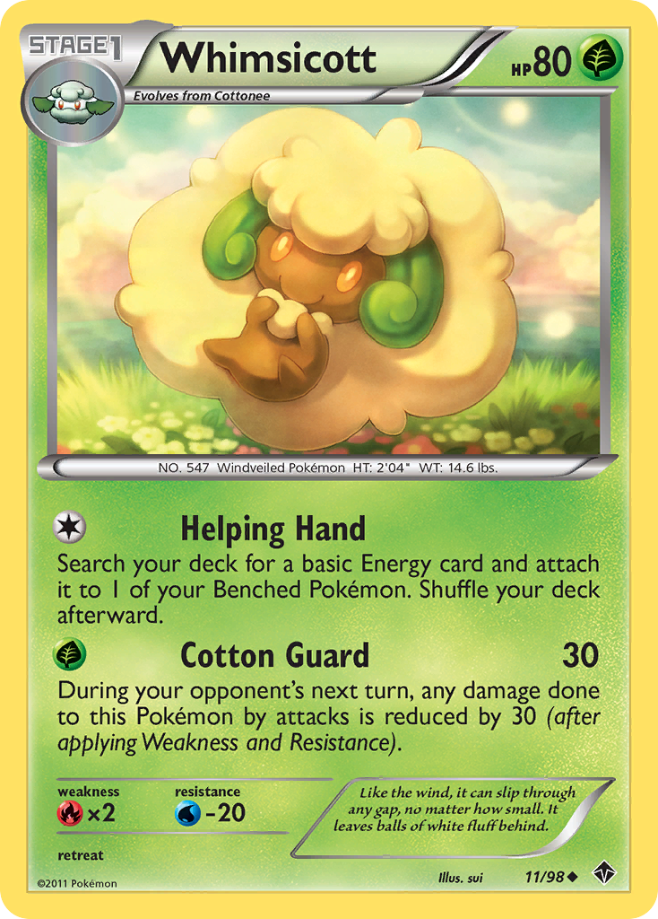 Whimsicott [Emerging Powers] | Chromatic Games