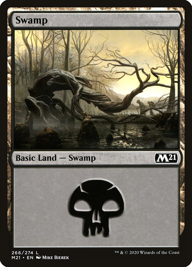 Swamp (266) [Core Set 2021] | Chromatic Games