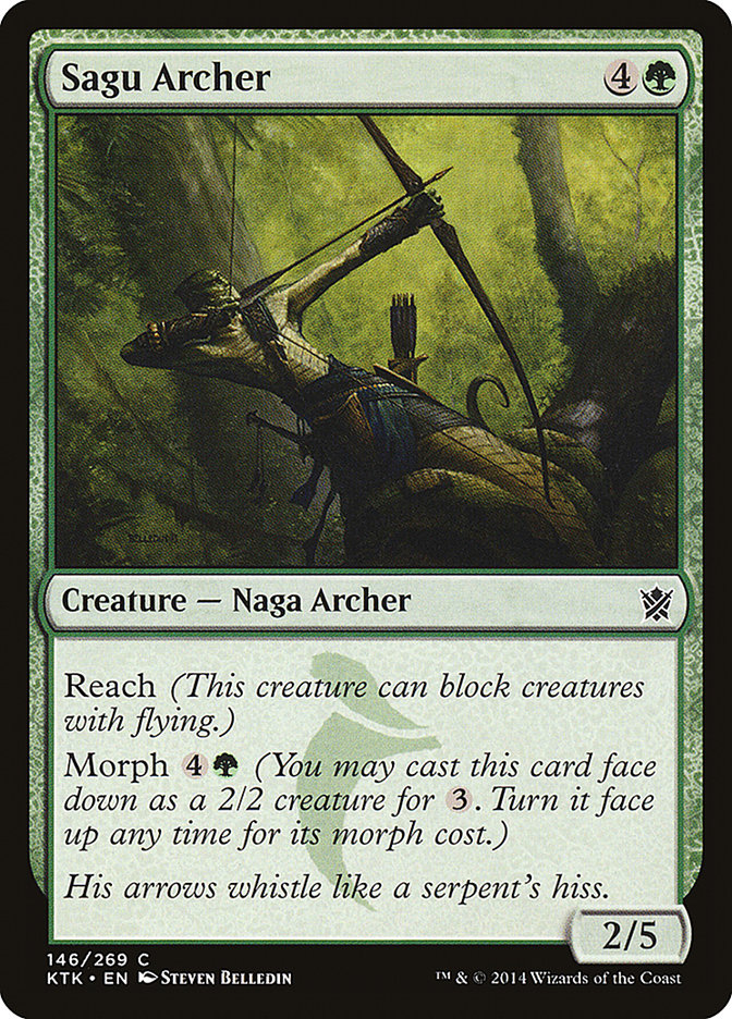 Sagu Archer [Khans of Tarkir] | Chromatic Games